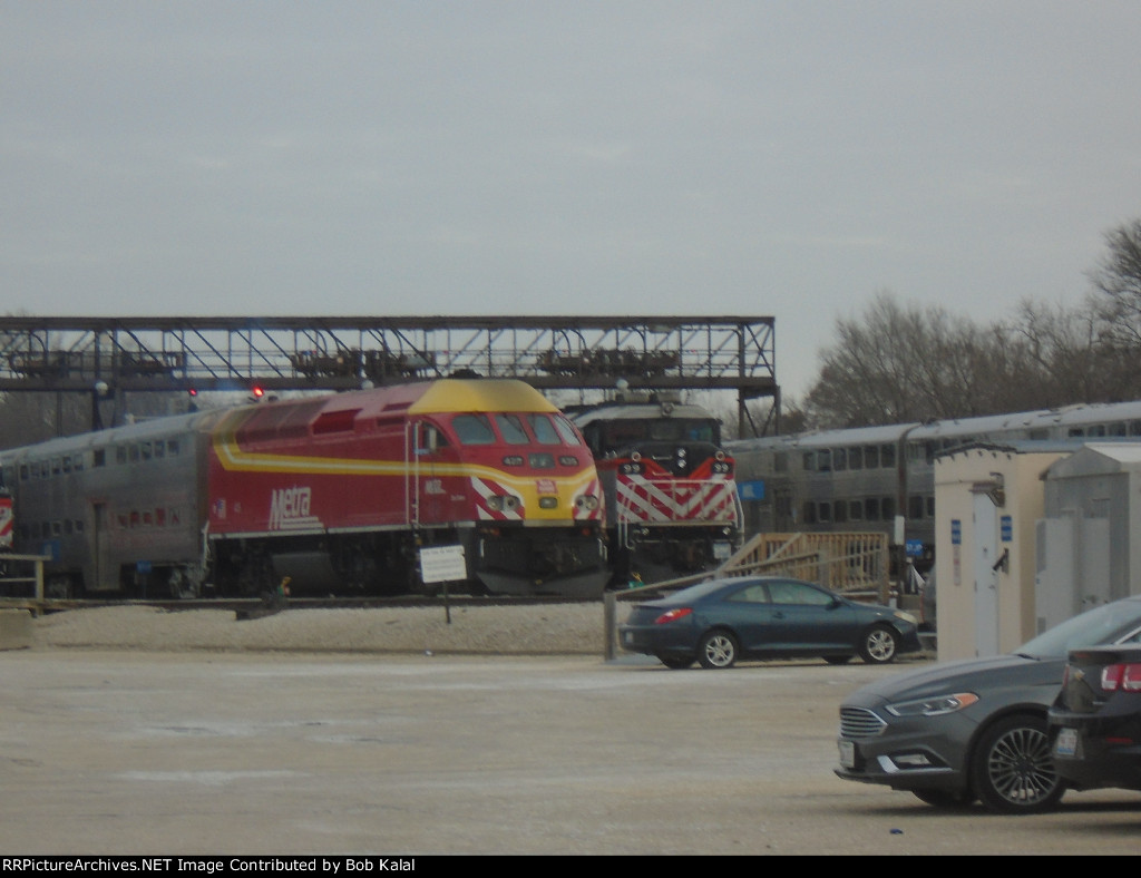 Metra Station In Joliet Illinois